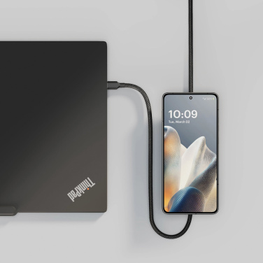 Логотрейд бизнес-подарки картинка: Зарядный кабель Zens USB C - C Pro 2