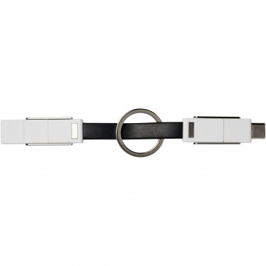 Logotrade reklamprodukter bild: One 4-i-1-kabel