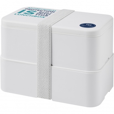 Logotrade profilreklam bild: MIYO Pure lunchlåda i dubbla lager