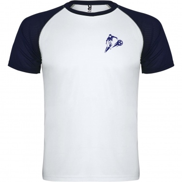 Logotrade profilprodukter bild: Indianapolis kortärmad sport-T-shirt för barn