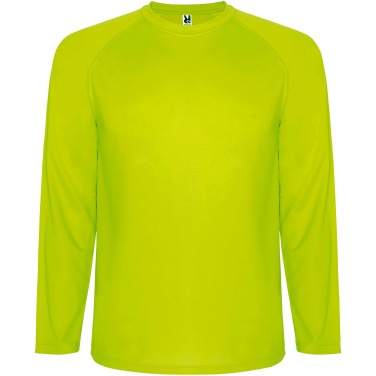 Logotrade profilreklam bild: Montecarlo långärmad sport t-shirt för barn