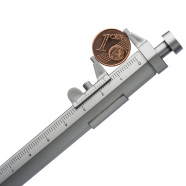 Logotrade profilprodukter bild: Kulpenna av plast med glidande bromsok PRESCOT