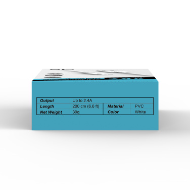 Logotrade presentreklam bild: Dataöverföringskabel LK10 Typ - C Quick Charge 3.0