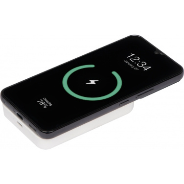 Logotrade reklamprodukter bild: Trådlös powerbank Wels
