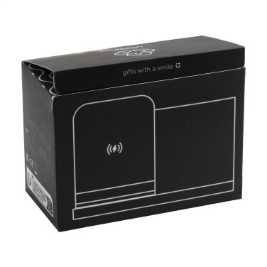 Logotrade reklamprodukter bild: Bamboo Boss 15W laddare/pennhållare