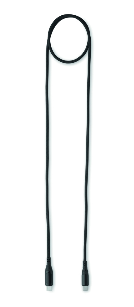 Logotrade kampanjprodukter bild: 100W laddningskabel typ C