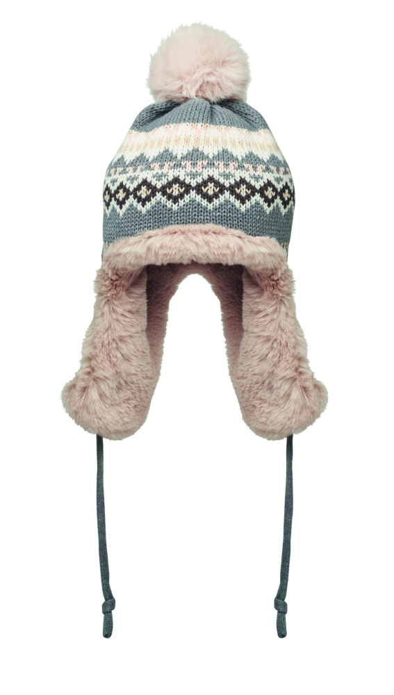 Logotrade kampanjprodukter bild: Stickad mössa med öronlapp