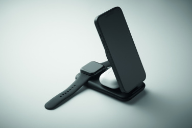 Logotrade profilreklam bild: 3 i 1 trådlös laddare 15W