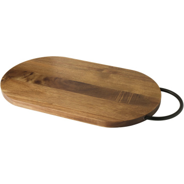 Logotrade kampanjprodukter bild: Julienne skärbräda med handtag, av akaciaträ