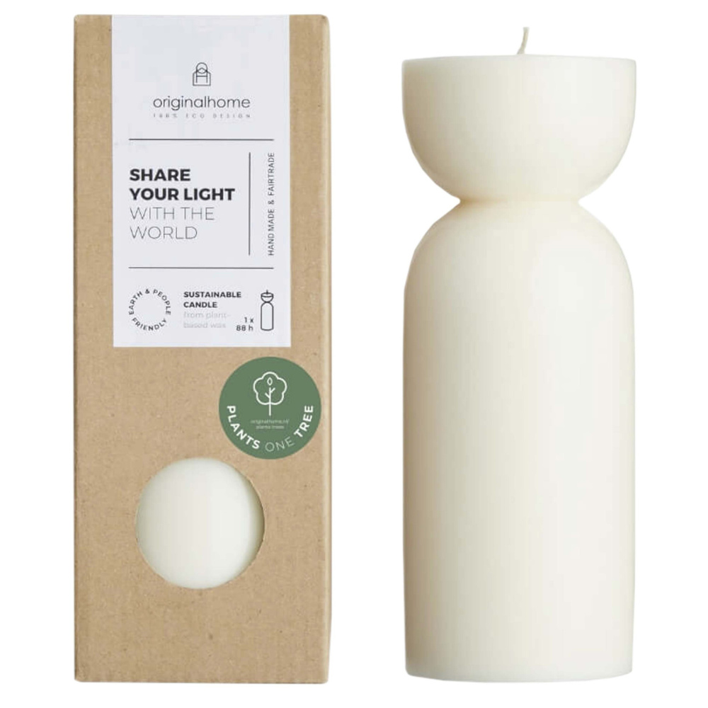 Logotrade kampanjprodukter bild: Originalhome ekologiskt ljus – medium