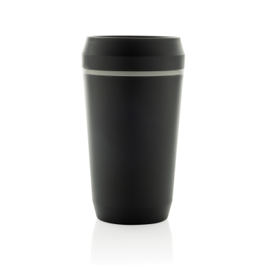 Logotrade profilprodukter bild: Topl To Go-glas av återvunnen plast Patenterat 360-lock 354