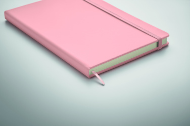 Logotrade reklamprodukter bild: A5 anteckningsbok i PU omslag