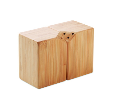 Logotrade profilreklam bild: Salt- och pepparkar i bambu