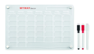 Logotrade reklamprodukter bild: Planeringskalender magnetisk