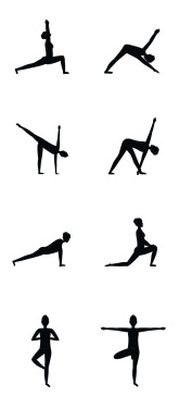 Logotrade presentreklam bild: Yogamatta i EVA