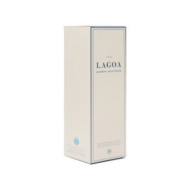 Logotrade presentreklam bild: VINGA Lagoa RCS återvunnet stål flaska 600 ML