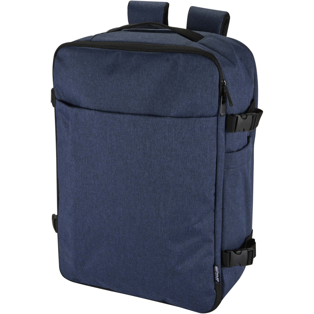 Logotrade reklamprodukter bild: Libra 17 " ryggsäck för handbagage av återvunnen GRS, 25 l
