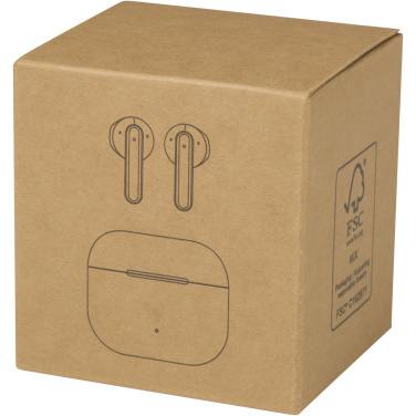 Logotrade kampanjprodukter bild: Altais True Wireless Bluetooth®-öronsnäckor av återvunnen plast