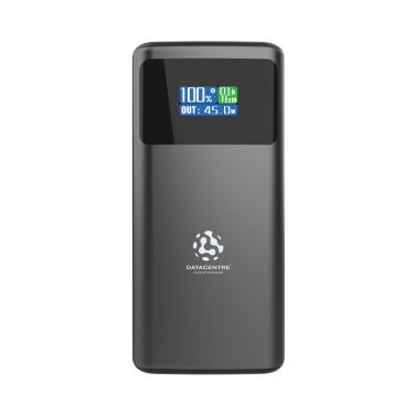 Logotrade kampanjprodukter bild: Quantom RCS ultrasnabb PD45W 10.000mAh powerbank med display