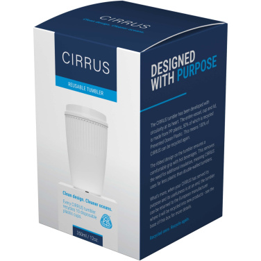 Logotrade profilreklam bild: Cirrus POP 350 ml mugg med klassiskt Americano®-lock