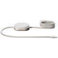 Zens Pro 2 240 W USB-C 2-i-1-laddningskabel, Vit